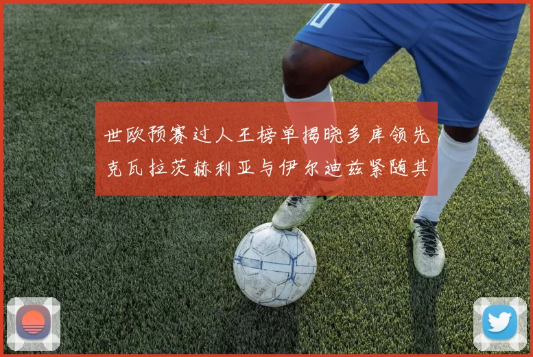 世欧预赛过人王榜单揭晓多库领先克瓦拉茨赫利亚与伊尔迪兹紧随其后