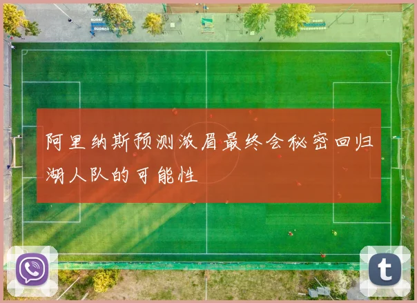 阿里纳斯预测浓眉最终会秘密回归湖人队的可能性
